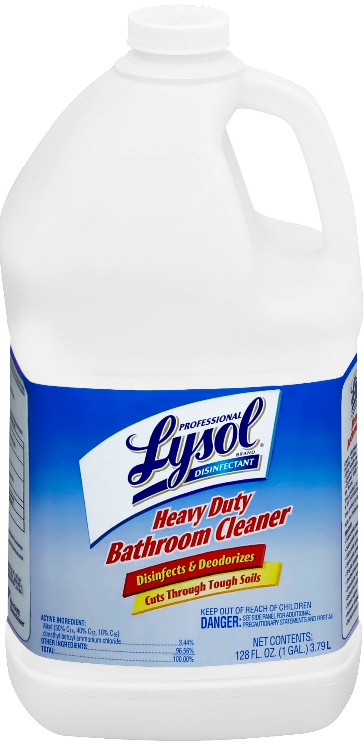 Lysol Cleaner Heavy Duty Bathroom; 128 Fluid Ounce; 4 Per Case