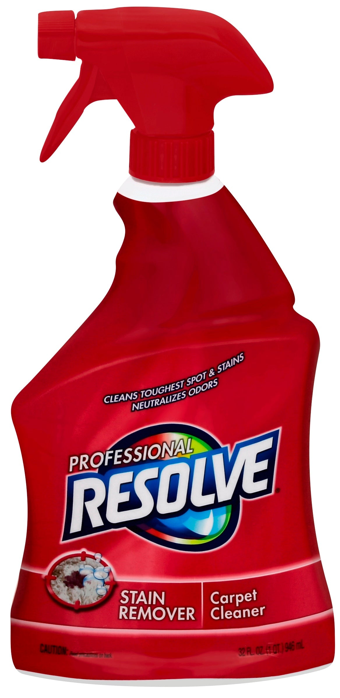 Resolve Cleaner General Purpose Spot & Stain; 32 Fluid Ounces; 12 Per Case