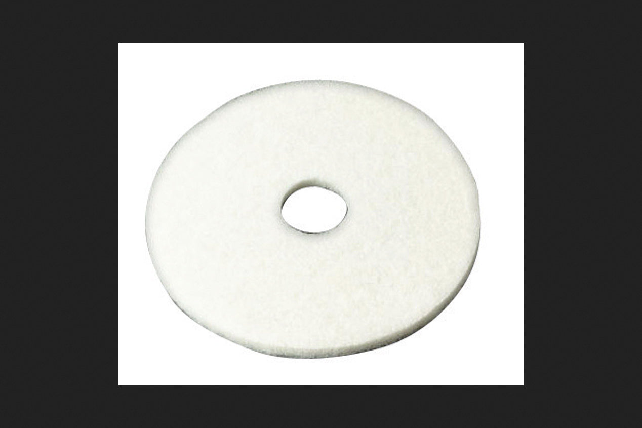 3M Polish Pad White Super 24 Inch; 1 Count; 5 Per Case - High Mart Wholesale