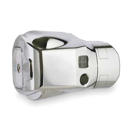 Rubbermaid Commercial Products Clamp Polished Chrome Auto Flush Toilet System; 1 Count; 1 Per Case - High Mart Wholesale
