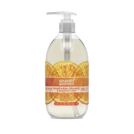 Seventh Generation Mandarinch Orange & Grapefruit Hand Washinchg Cleaner; 12 Ounces; 8 Per Case - High Mart Wholesale