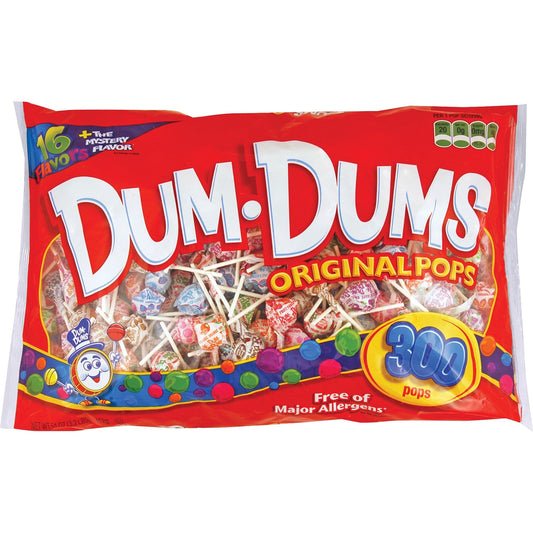 Dum Dums Lollipop / Sucker; 51 Ounces; 8 Per Case