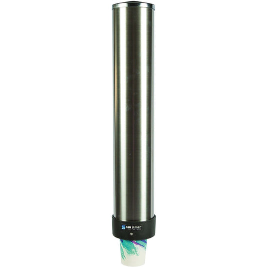 San Jamar Pull-Type Beverage Cup Dispenser; 1 Each; 1 Per Case - High Mart Wholesale