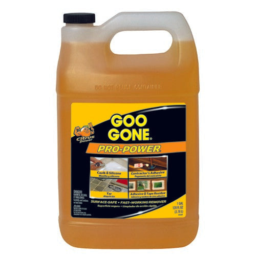 Goo Gone Pro Power Goo Adhesive Remover; 128 Fluid Ounces; 4 Per Case - High Mart Wholesale