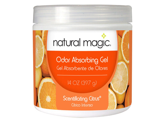 Gonzo Natural Magic Odor Absorbing Gel Citrus; 14 Ounces; 12 Per Case - High Mart Wholesale