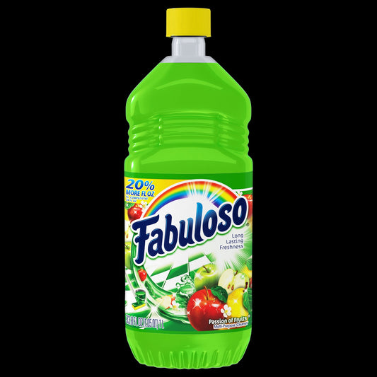 Fabuloso Multi Purpose Cleaner Passion Fruit; 33.8 Fluid Ounces; 12 Per Case
