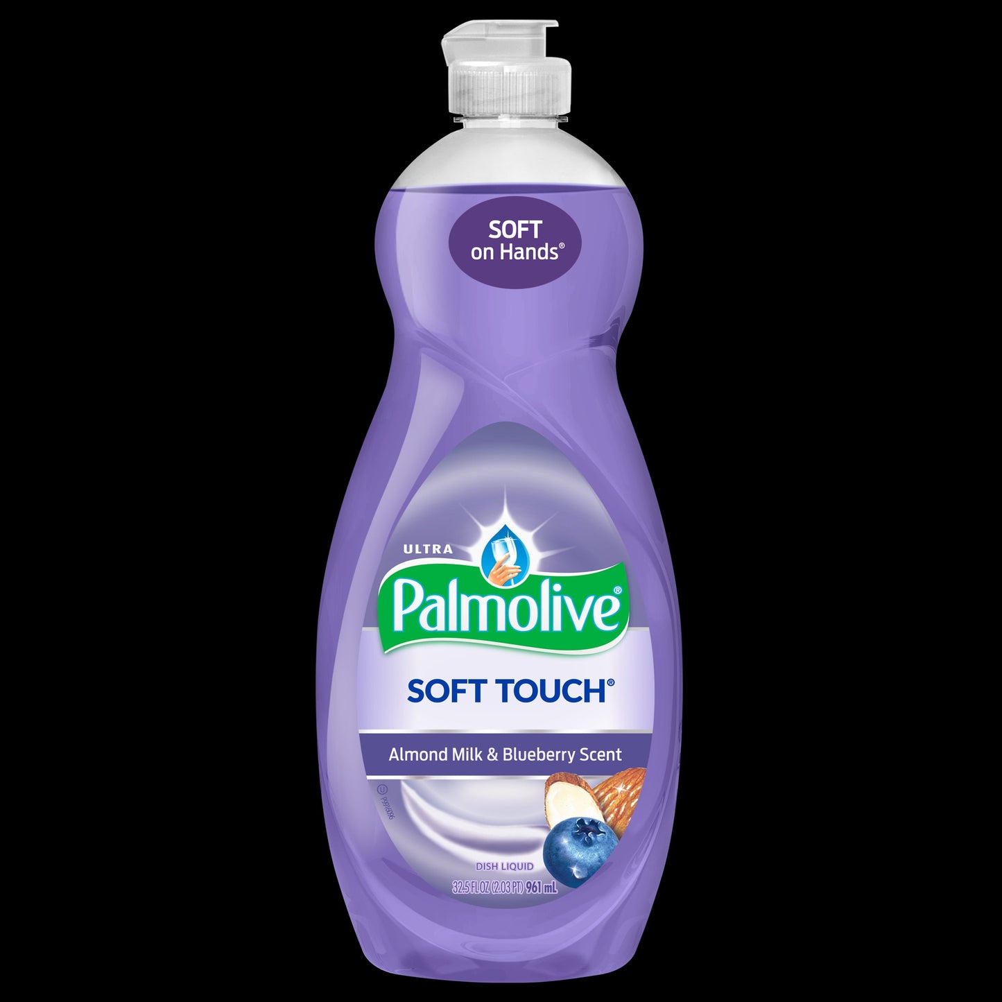 Palmolive Dish Soap Soft Touch Almond Blue; 32.5 Fluid Ounces; 9 Per Case