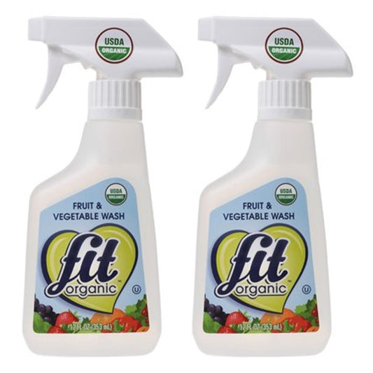 Fit Fruit & Vegetable Fit Produce Wash Spray; 12 Fluid Ounce; 24 Per Case - High Mart Wholesale