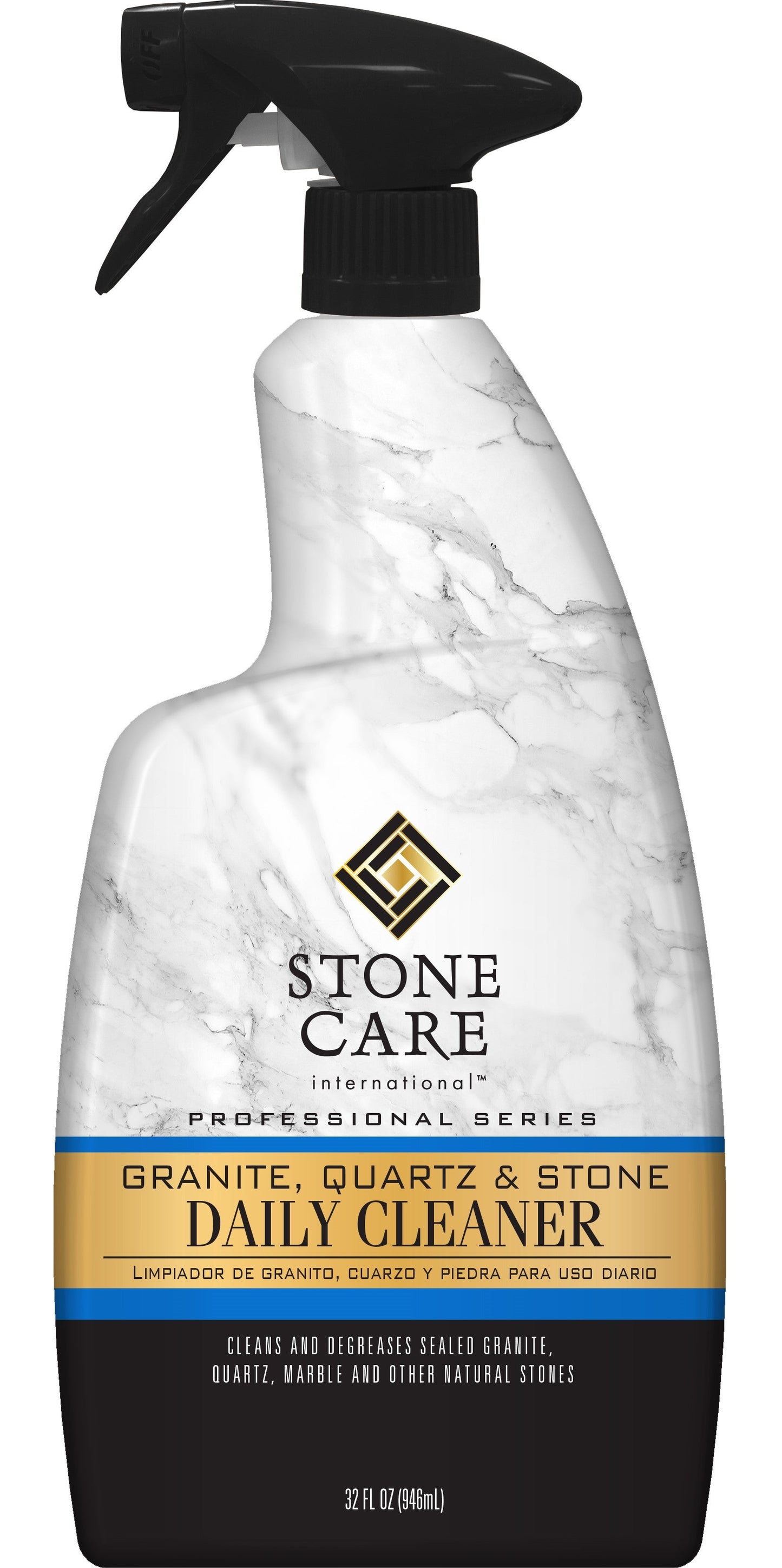 Stone Care International Granite Quartz & Stone Daily Clean; 32 Fluid Ounces; 6 Per Case - High Mart Wholesale