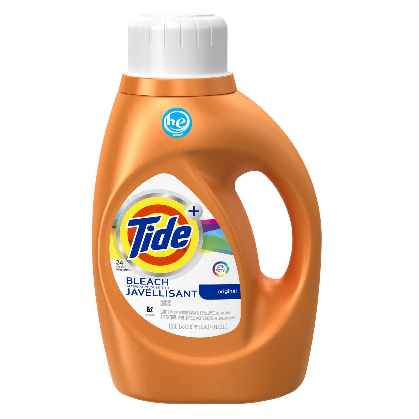 Tide Liquid With Bleach Alternative; 46 Fluid Ounces; 6 Per Case