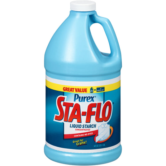 Sta-Flo Liquid Starch; 64 Fluid Ounces; 6 Per Case