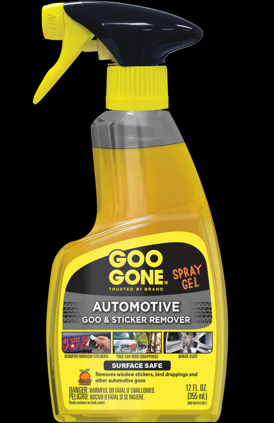 Goo Gone Auto Goo & Sticker Remover; 12 Fluid Ounces; 6 Per Case - High Mart Wholesale