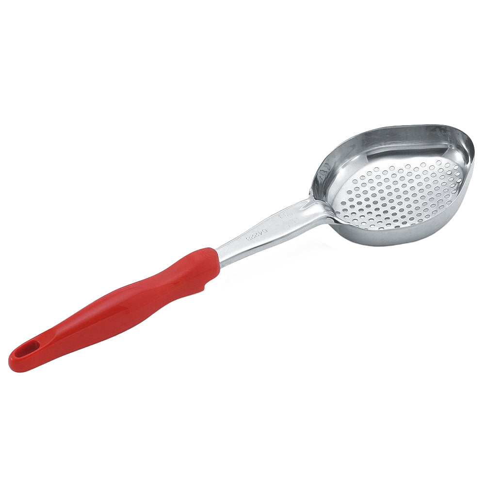 Vollrath Perforated Spoodle Oval Orange 8 Ounce; 1 Each