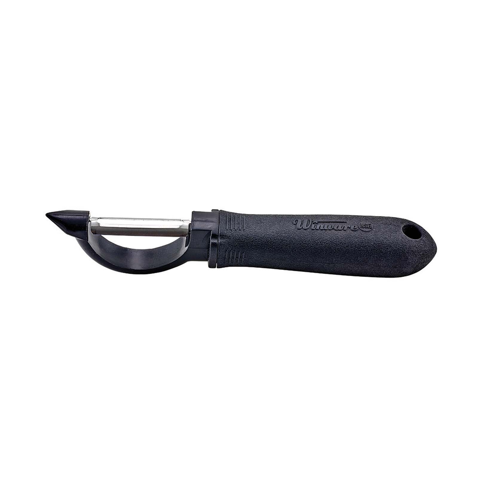 Winco Straight Peeler Soft Grip Handle; 12 Each; 1 Per Case - High Mart Wholesale