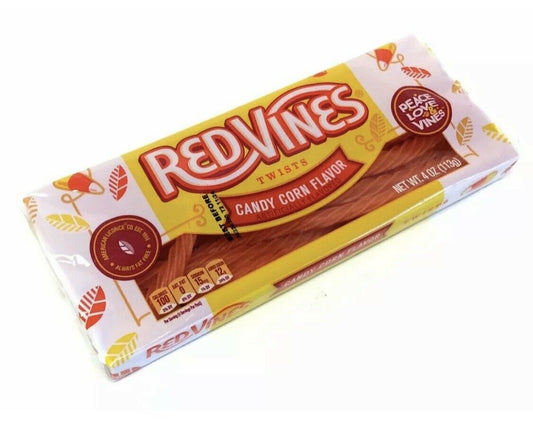 Red Vines Candy Corn Twists; 4 Ounces; 9 Per Box; 4 Per Case - High Mart Wholesale