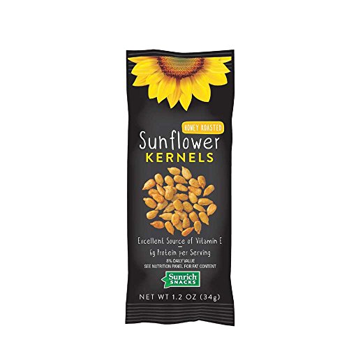 Sunrich Naturals Honey Roasted Sunflower Seed Kernels; 1.2 Ounces; 150 Per Case - High Mart Wholesale