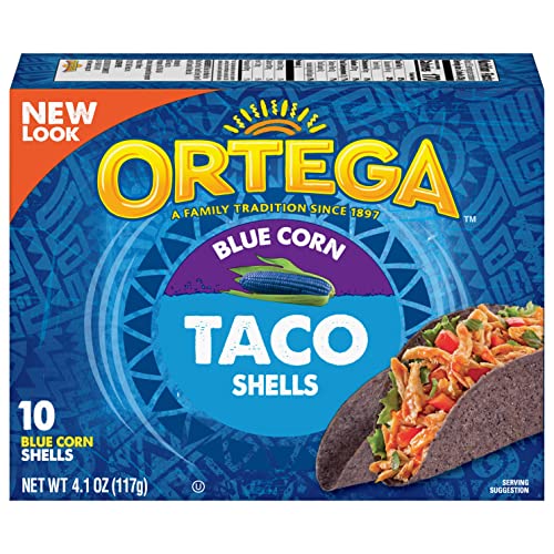 Ortega Blue Corn Taco Shells; 10 Count; 1 Per Box; 6 Per Case - High Mart Wholesale