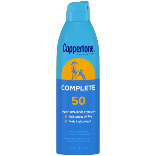 Coppertone Complete Spray Spf50; 5.5 Ounce; 3 Per Box; 4 Per Case - High Mart Wholesale