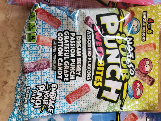 Sour Punch Sweet Bites Assorted; 9 Ounce; 12 Per Case - High Mart Wholesale