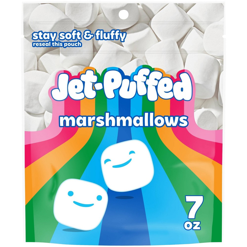 Jet-Puffed Marshmellows Glow In The Dark; 7 Ounce; 4 Per Case - High Mart Wholesale