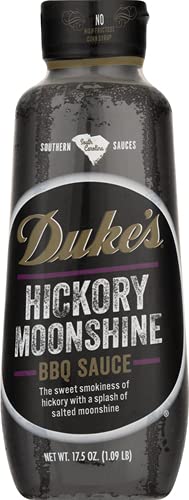 Duke's Hickory Moonshine Bbq Sauce Bottle; 13.9 Ounce; 6 Per Case - High Mart Wholesale