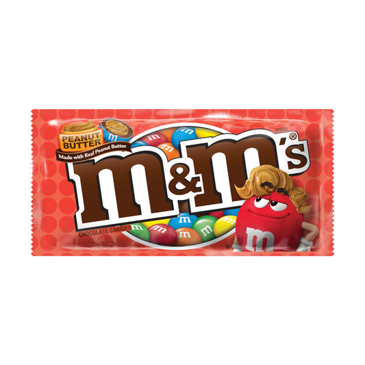 M&M's Peanut Butter; 1.63 Ounces; 24 Per Box; 12 Per Case