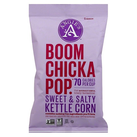 Angie's Boomchickapop Sweet & Salty Kettle Corn Popcorn; Gluten Free; 2.25 Ounce; 6 Per Case - High Mart Wholesale