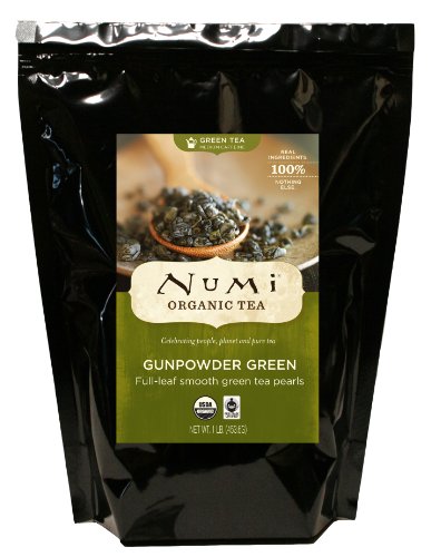 Numi Organic Tea Loose Gunpowder Green Tea; 1 Pounds; 6 Per Case - High Mart Wholesale