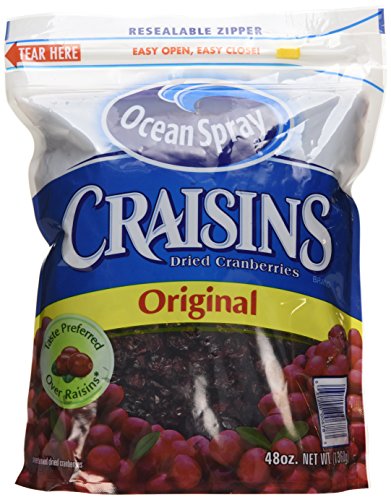 Craisins Original Dried Cranberries; 48 Ounce; 2 Per Case