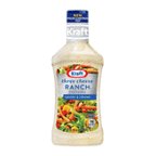 Kraft Three Cheese Ranch Dressing Bottle; 16 Fluid Ounce; 6 Per Case