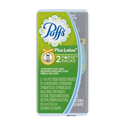 Puffs Tissues Personal Compact White Unscented; 20 Count; 48 Per Case