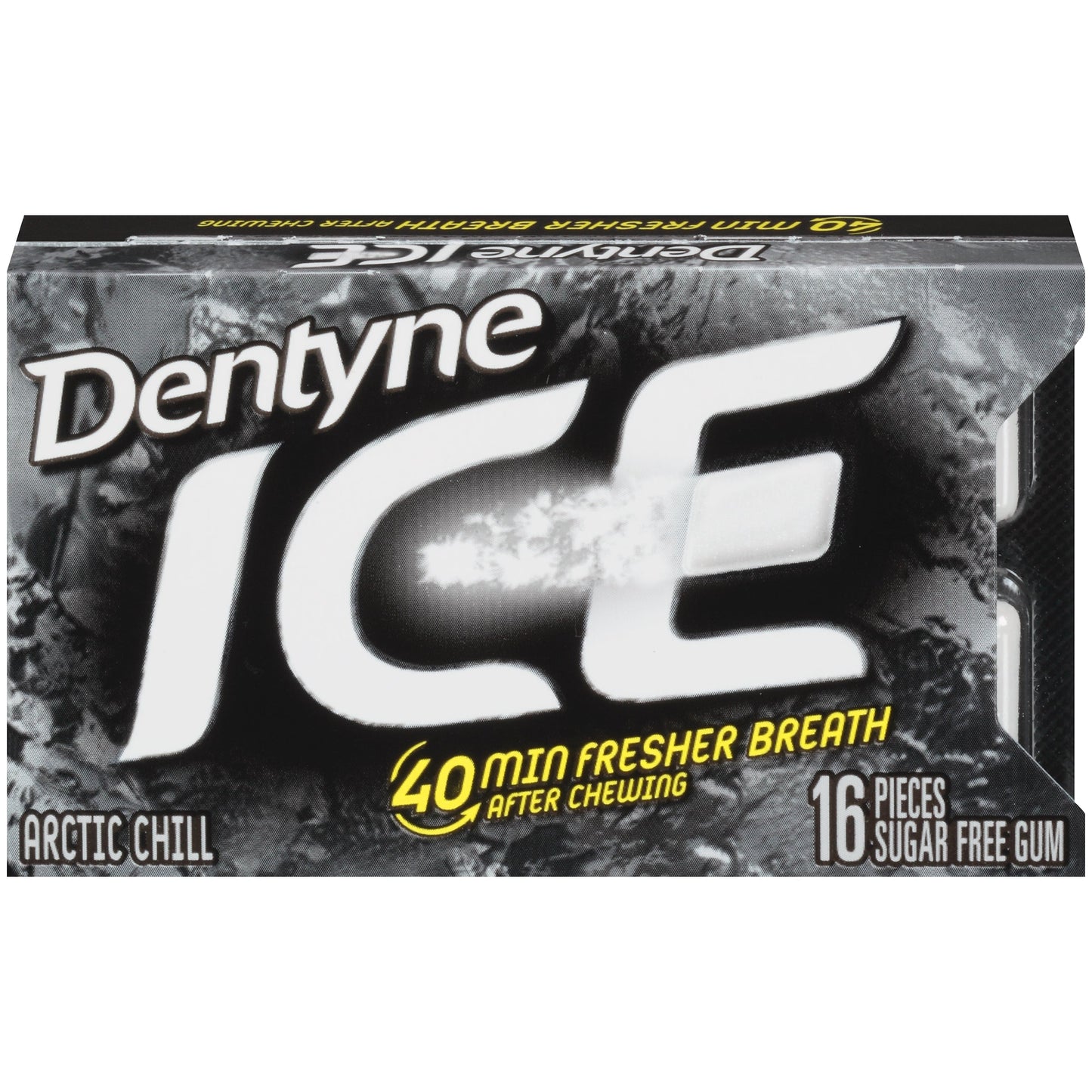 Dentyne Artic Chill Single Ace Gum; 16 Count; 9 Per Box; 18 Per Case