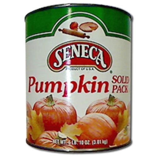 Seneca Pumpkin Solid Can; 106 Ounces; 6 Per Case