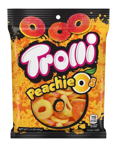 Trolli Peachie O's; 4.25 Ounces; 12 Per Case