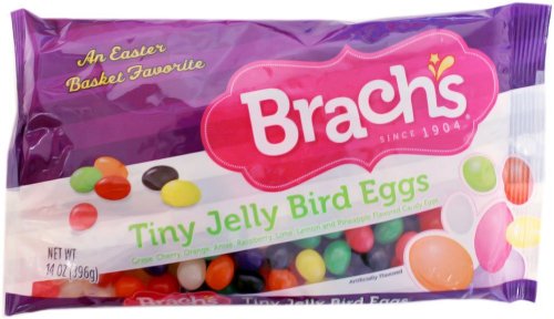 Brachs Tiny Jelly Bird Eggs Easter; 14 Ounce; 24 Per Case