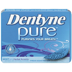 Dentyne Gum; 9 Pieces Per Pack; 9 Count; 10 Per Box; 18 Per Case