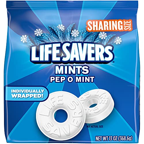 Lifesavers Pep-O-Mint Stand Up Pouch; 13 Ounces; 6 Per Case