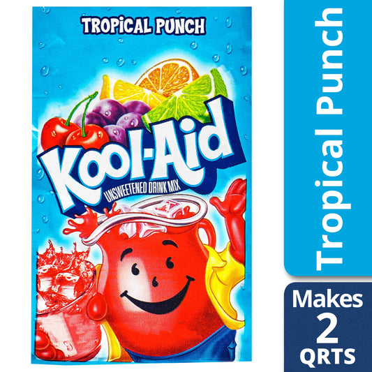 Kool-Aid Tropical Punch Beverage; 0.16 Ounces; 192 Per Case - High Mart Wholesale