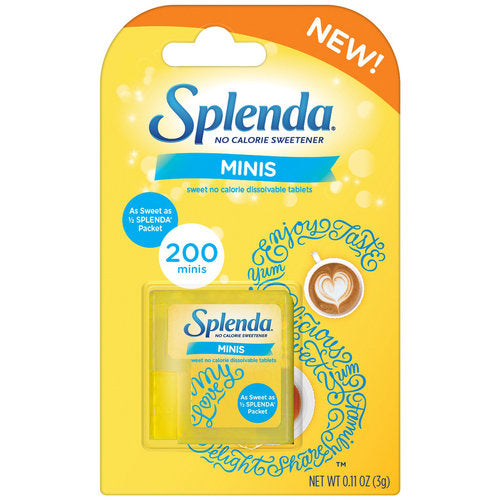 Splenda Mini's; 200 Count; 12 Per Case - High Mart Wholesale