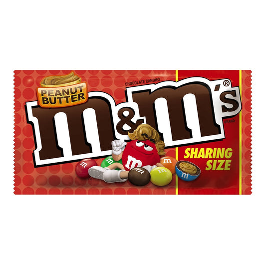 M&M's King Size Peanut Butter; 2.83 Ounces; 24 Per Box; 6 Per Case