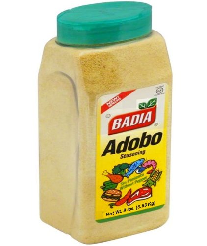 Badia Adobo Without Pepper; 8 Pounds; 4 Per Case