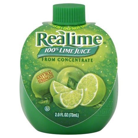 Mott's Realime Shape; 2.5 Fluid Ounces; 24 Per Case