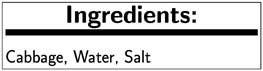Silver Floss Vegetable Shredded Sauerkraut Canned; 99 Ounce; 6 Per Case