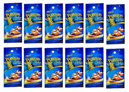 Kraft Deluxe Cashews; 2.25 Ounce; 12 Per Box; 6 Per Case