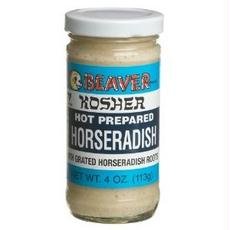 Beaver Kosher Hot Horseradish; 4 Ounce; 12 Per Case - High Mart Wholesale