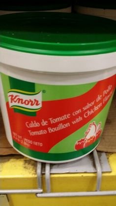 Knorr Caldo De Tomate Tomato With Chicken Flavor Base/Bouillon; 4.4 Pounds; 4 Per Case - High Mart Wholesale