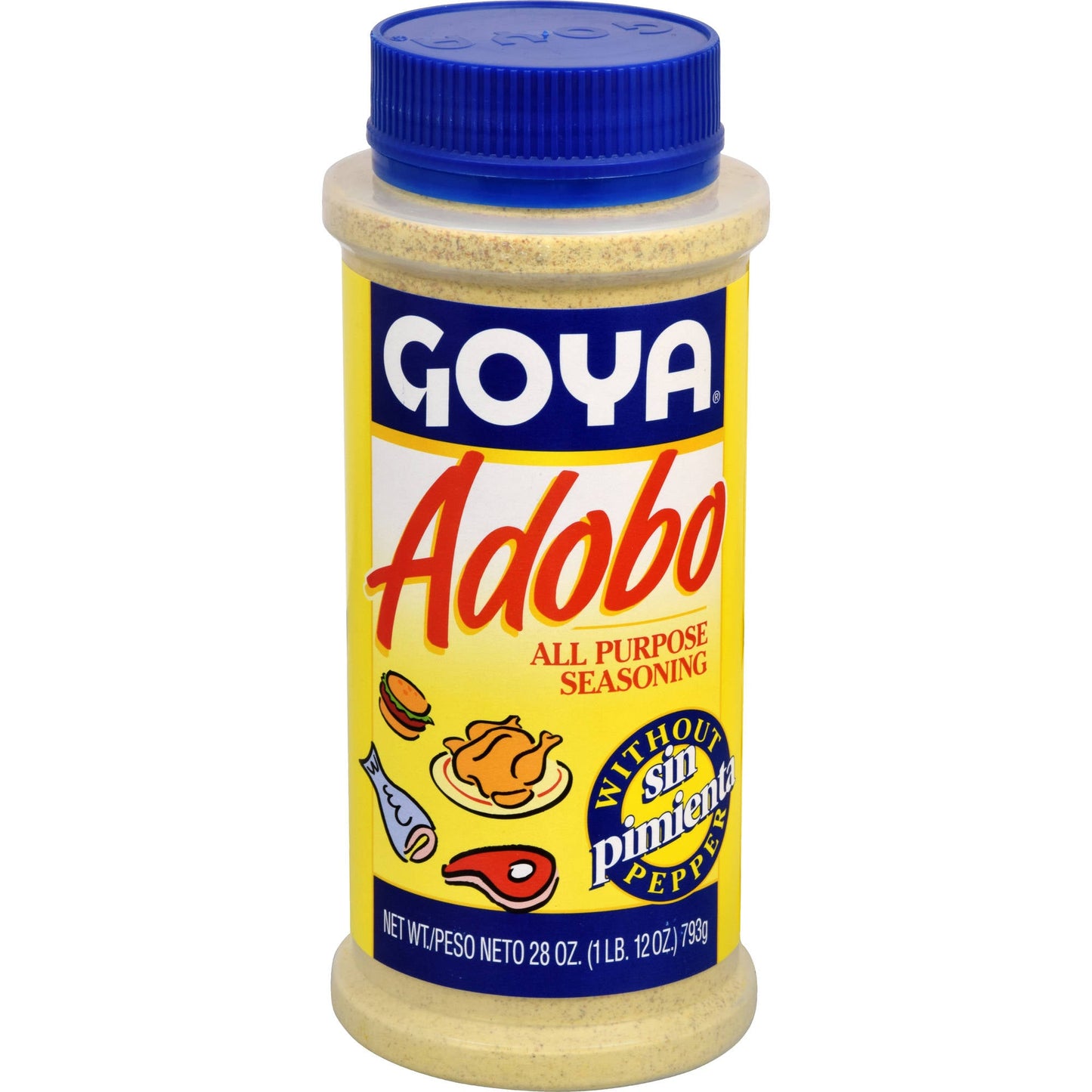 Goya Adobo All Purpose Seasoning Without Pepper; 28 Ounces; 12 Per Case