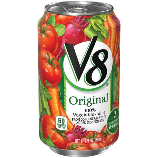 V8 Original Vegetable Retail Can; 24 Count; 1 Per Case - High Mart Wholesale