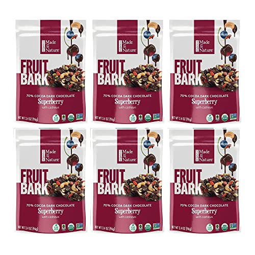 Made In Nature Superberry Fruit Bark; 3.4 Ounces; 6 Per Case - High Mart Wholesale