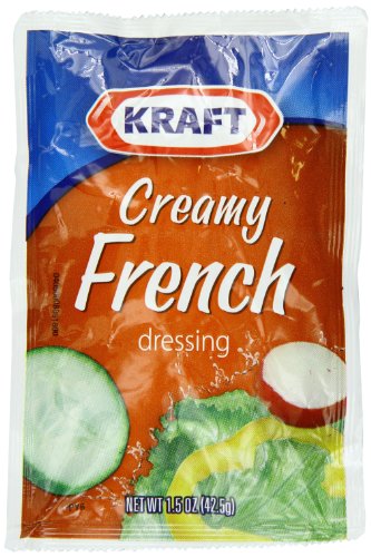 Kraft Creamy French Dressing Single Serve; 1.5 Ounce; 60 Per Case